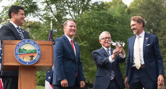 Governor DeWine, Lt. Governor Husted, Joby Aviation Announce Historic Manufacturing Site in Ohio
