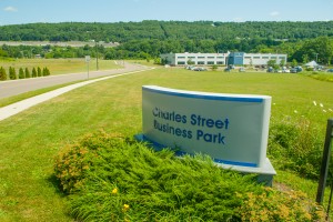 The Charles Street Business Park in Binghamton has more than 25 acres available for development for light manufacturing of parts and components. The park, adjacent to a residential area, has full utilities available. Photo: Broome County Industrial Development Authority