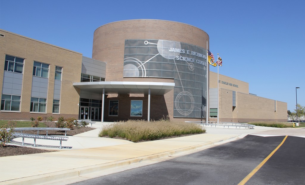 The James E. Richmond Science Center at St. Charles High School in Charles County, Md. Photo: Charles County Board of Education 