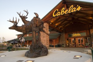 Cabela’s opened their only Illinois store in 2009 to anchor one site of the entertainment district. The site draws customers from hundreds of miles and features events throughout the year. Photo: Village of Hoffman Estates