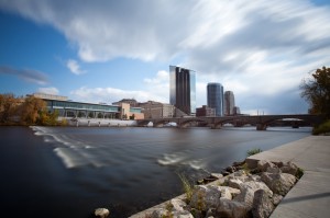 The Van Andel Area in downtown Grand Rapids. The city was ranked the No. 1 city to raise a family and the No. 2 city to find a job by Forbes. Photo: Brian Kelly Photography