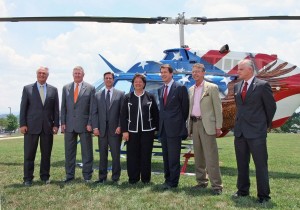 Bell Helicopter and Northeast State Community College partner on an aviation curriculum initiative in Sullivan County. Photo: Networks Sullivan Partnership