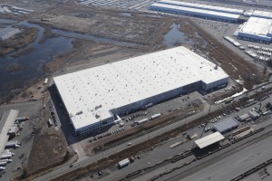 An aerial view of Goya Foods Inc.’s new 638,000 square foot Northeast headquarters and regional distribution center, located in Jersey City. New Jersey is home to 1,900 food manufacturing companies. Photo: Choose New Jersey