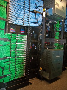 Data center structured cabling plant installation. Photo: PTS Data Center Solutions Inc.