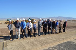 October 2014 groundbreaking ceremony in Boise for the new $20 million SkyWest maintenance facility at the Boise airport. The company was the first to use the state’s new tax reimbursement incentive. Photo: Idaho Department of Commerce 