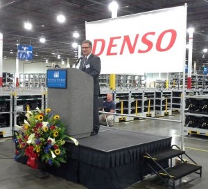   DENSO, a global automotive supplier, recently opened a shipping plant warehouse in Montgomery, which represents an investment of $2.2 million. Photo: Montgomery Area Chamber of Commerce 