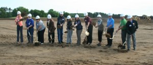 2.	June groundbreaking for GATR Truck Center, which is constructing a 46,000-square-foot truck dealership and maintenance facility in Elk River at the Nature’s Edge Business Center. The facility will open in November. Photo: Joni Astrup, Star News