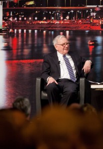 Warren Buffett, the Oracle of Omaha. Photo courtesy of Greater Omaha Chamber