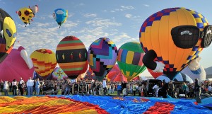 With nearly 1 million visitors each year, Albuquerque’s International Balloon Fiesta may be the world’s largest and best-known ballooning event. Photo: newmexico.org 