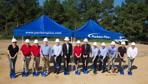 Ground breaking ceremony for Packers Plus at the Tomball (Texas) Business and Technology Park. Photo Copyright: D&K Photography